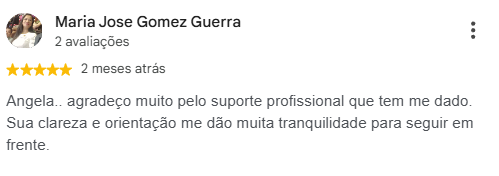 Avaliação de Maria Jose Gomez Guerra no Google, 5 estrelas